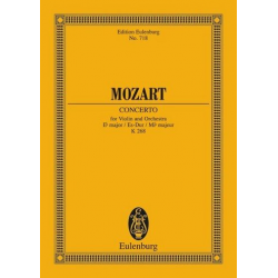 Konzert Es-Dur KV268 : -Wolfgang Amadeus Mozart