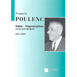 Valse-improvisation sur le nom de -Francis Poulenc