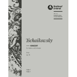 Konzert D-Dur op.35 : für Violine -Piotr Ilich Tchaikowsky (Pyotr Peter Ilyich Iljitsch Tschaikovsky)