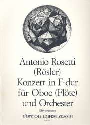 Konzert F-Dur für Oboe (Flöte) und -Francesco Antonio Rosetti (Rößler)