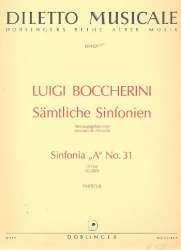 Sinfonie D-Dur Nr.31 : für Orchester -Luigi Boccherini
