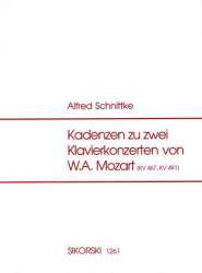 Kadenzen zu den Klavierkonzerten -Wolfgang Amadeus Mozart