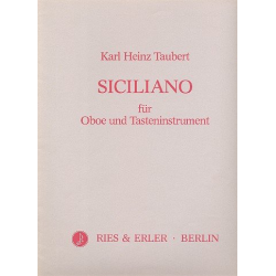 Siciliano : für Oboe und Klavier -Karl Heinz Taubert