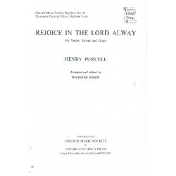 Rejoice in the Lord alway : -Henry Purcell