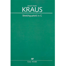 Streichquartett G-Dur Nr.10 op.1,6 VBý187 -Joseph Martin Kraus