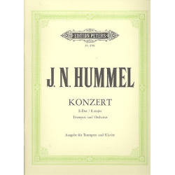 Konzert E-Dur für Trompete und Klavier -Johann Nepomuk Hummel