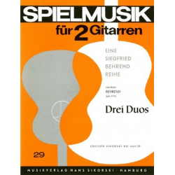 3 Duos -Siegfried Behrend