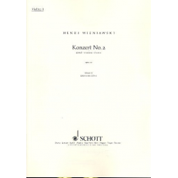 Konzert d-Moll Nr.2 op.22 : -Henryk Wieniawsky