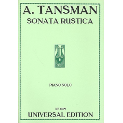 Sonata rustica : für Klavier -Alexandre Tansman