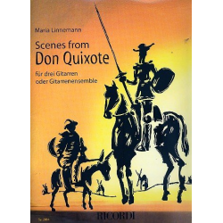 Scenes from Don Quixote : für 3 Gitarren -Maria Linnemann