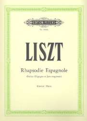 Rhapsodie espagnole : für Klavier -Franz Liszt