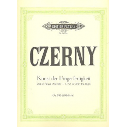 Die Kunst der Fingerfertigkeit -Carl Czerny