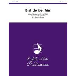 Bist du Bei Mir - Johann Sebastian Bach / Arr. David Marlatt