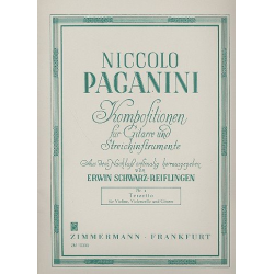 Terzetto D-Dur : für Violine, -Niccolo Paganini / Arr.Erwin Schwarz-Reiflingen