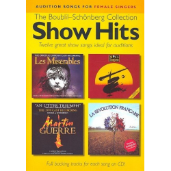 Show Hits (+CD) : for female voice and piano - Alain Boublil & Claude-Michel Schönberg