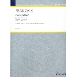Concertino pour piano et orchestre : -Jean Francaix