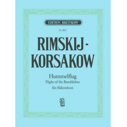 Hummelflug . für Akkordeon -Nicolaj / Nicolai / Nikolay Rimskij-Korsakov