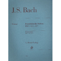 Französische Suiten BWV812-817 : - Johann Sebastian Bach