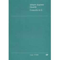 KONZERT G-DUR QV5,178 : FUER -Johann Joachim Quantz