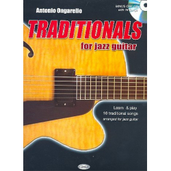 Traditionals (+CD) : for jazz guitar