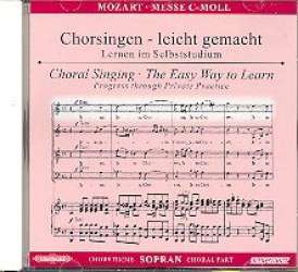 Messe c-Moll KV427 : CD Chorstimme Sopran -Wolfgang Amadeus Mozart