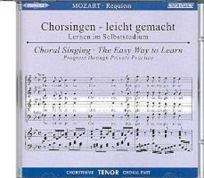 Requiem KV626 : CD Chorstimme Tenor -Wolfgang Amadeus Mozart