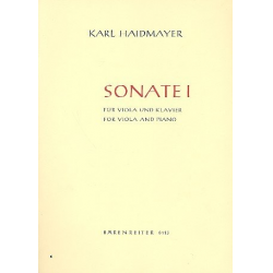 Sonate Nr.1 : für Viola und Klavier -Karl Haidmayer