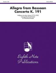 Allegro from Bassoon Concerto K, 191 -Wolfgang Amadeus Mozart / Arr.David Marlatt