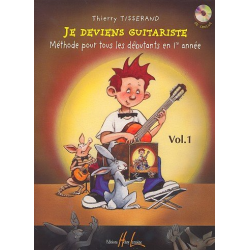 Je deviens guitariste vol.1 (+CD) -Thierry Tisserand