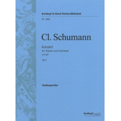 Konzert a-Moll op.7 : -Clara Schumann