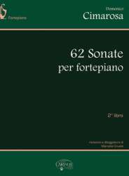62 sonate vol.2 (nos.27-62) per fortepiano -Domenico Cimarosa / Arr.Marcella Crudeli