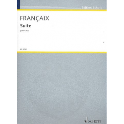 Suite : pour harpe - Jean Francaix
