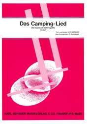 Das Camping-Lied - Einzelausgabe Klavier (PVG) -Karl Berbuer / Arr.Rolf Granderath