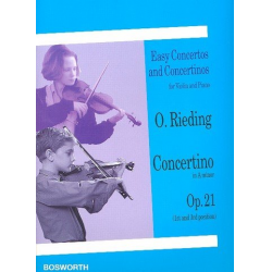 Concertino a-Moll op.21 : -Oskar Rieding