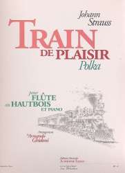 Train de plaisir op.281 : für Flöte -Johann Strauß / Strauss (Sohn)