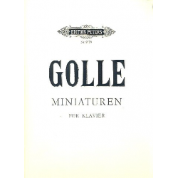 Miniaturen 1 : 18 kleine - Jürgen Golle