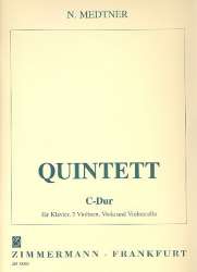 Quintett : für Klavier und Streichquartett -Nikolai Karlowitsch Medtner