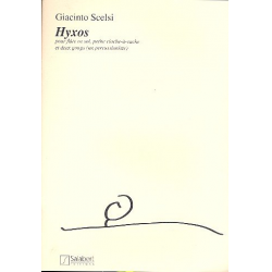 Hyxos : pour flûte en sol, petite -Giacinto Scelsi