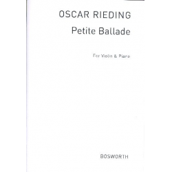 Petite Ballade : for violin and piano -Oskar Rieding