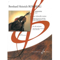 Concert en ré majeur no.2 op.3 pour -Bernhard Romberg