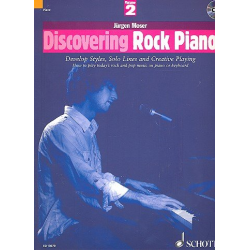 Discovering Rock Piano vol.2 (+CD) : -Jürgen Moser
