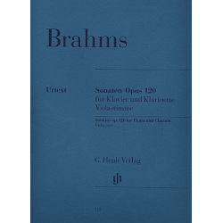 Sonaten op.120 : für Klarinette -Johannes Brahms