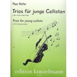 Trios für junge Cellisten in der ersten engen -Pepi Hofer