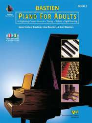 Piano For Adults Book 2 (Audio) (english) -Jane Smisor & Lisa & Lori Bastien