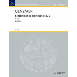 SINFONISCHES KONZERT NR.2 : -Harald Genzmer
