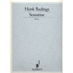 Sonatine : für Klavier -Henk Badings