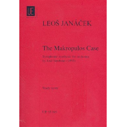 The Makropulos Case : for orchestra -Leos Janacek