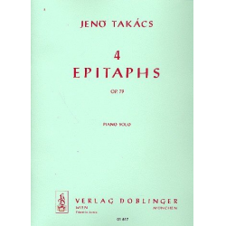 4 Epitaphs op. 79 -Jenö Takacs