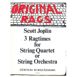 3 Ragtimes : -Scott Joplin