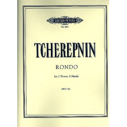 Rondo op.87a : for 2 pianos -Alexander Tcherepnin / Tscherepnin
